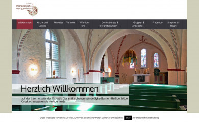 kirche-heiligenfelde.de screenshot