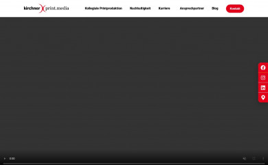 kirchner-printmedia.de screenshot