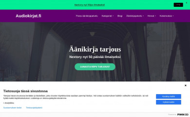 kirjanaika.fi screenshot