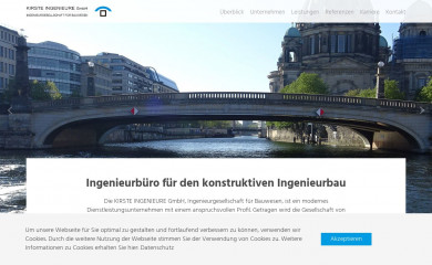 kirste-ingenieure.de screenshot