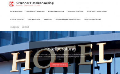 kirschner-hotelconsult.de screenshot