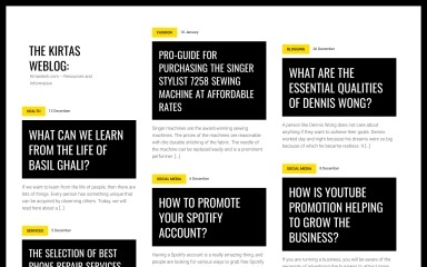 kirtastech.com screenshot