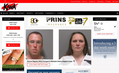 http://kiwaradio.com screenshot