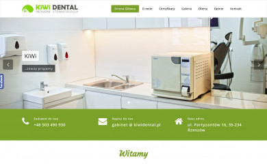 kiwidental.pl screenshot