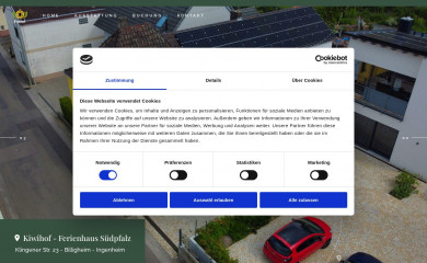 kiwihof.com screenshot