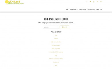 kiwilend.co.nz screenshot