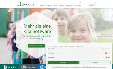 kitaplus.de screenshot