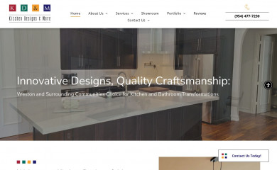 kitchendesignsandmore.com screenshot