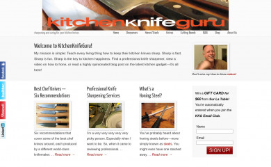 http://kitchenknifeguru.com screenshot