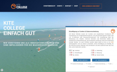 kite-college.com screenshot