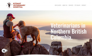 kitimatvet.com screenshot
