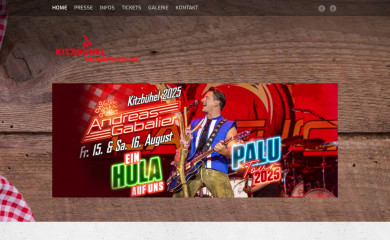 kitzmusik.at screenshot