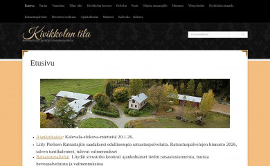 kivikkola.fi screenshot