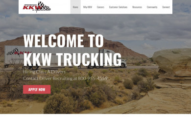 kkwtrucks.com screenshot