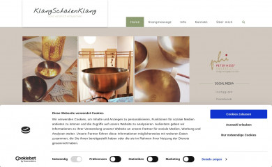 klangschalenklang.com screenshot