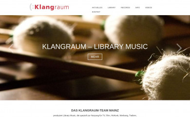 klangraum.de screenshot