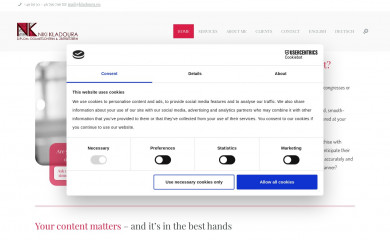 kladoura.eu screenshot