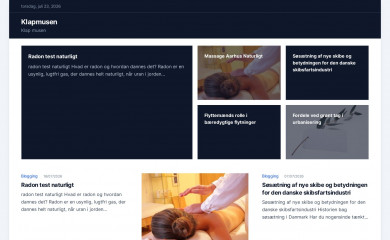 klapmusen.dk screenshot