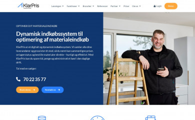 klarpris.dk screenshot