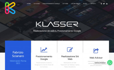 klasser.com screenshot