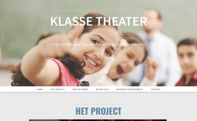 klassetheater.org screenshot