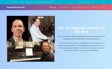 klassiskpianist.dk screenshot