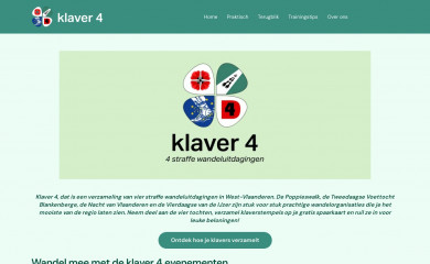 klaver4.be screenshot