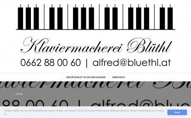 klaviermacherei.at screenshot