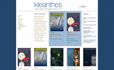 kleanthes.at screenshot