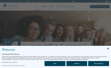 kleever.de screenshot