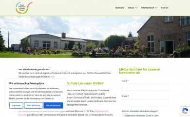 kleine-dorfschule-lassaner-winkel.de screenshot