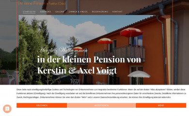 kleine-pension.net screenshot