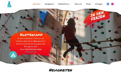 klettern-bottrop.de screenshot