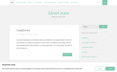 kleurgroen.nl screenshot