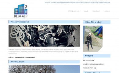 klim-alp-leszno.pl screenshot