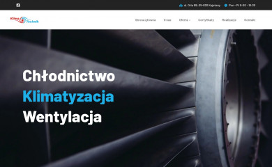 klima-technik24.pl screenshot