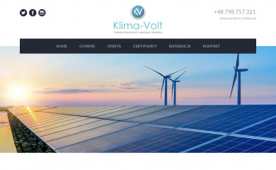klima-volt.com.pl screenshot