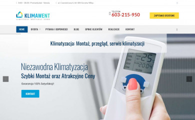 klimawentgorzow.pl screenshot