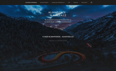 klimatizace-slavicek.cz screenshot