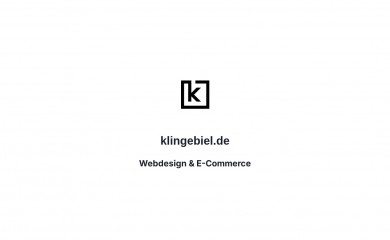 klingebiel.de screenshot