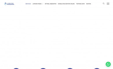 klinikpandawa.com screenshot