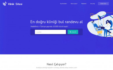 kliniksitesi.com screenshot