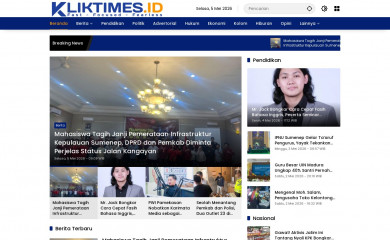 kliktimes.id screenshot