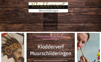 klodderverf.nl screenshot