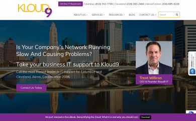 kloud9it.com screenshot