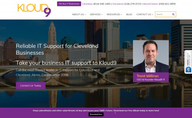 kloud9it.com screenshot