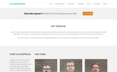 kluisopen.nl screenshot
