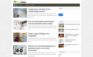 klusidee.nl screenshot