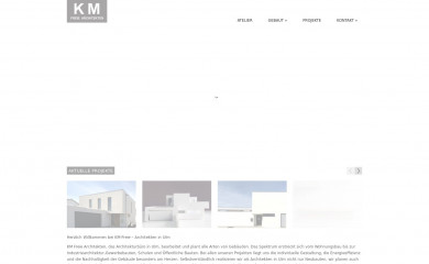 km-freie-architekten.de screenshot