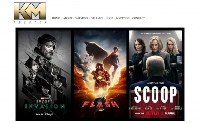 kmeffects.com screenshot